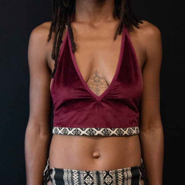Tribal Velvet Top
